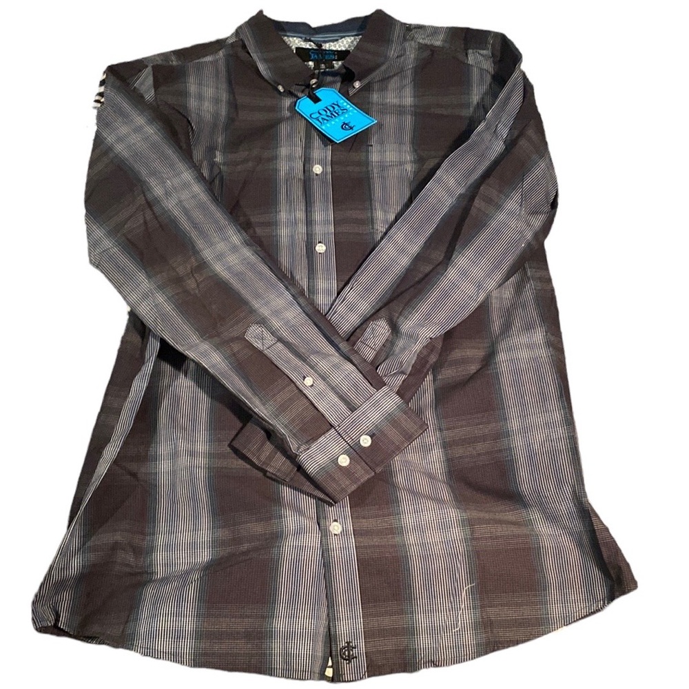 Cody James Core Mens LongSleeve Western Dress Shirt